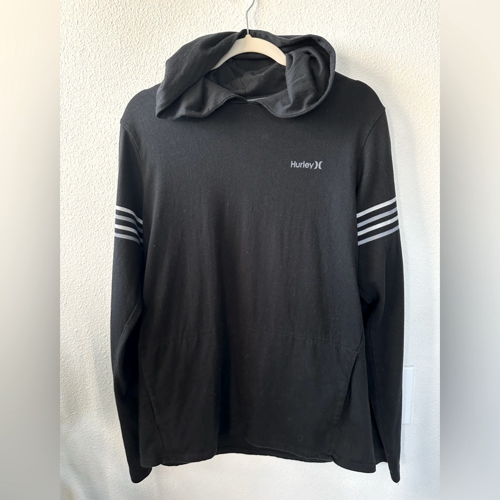 Hurley Black Men's Hooded Tee